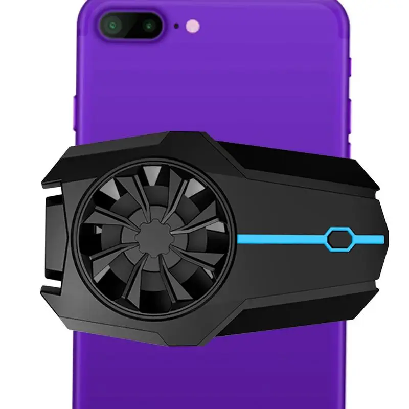 

Phone Cooler Fan Quiet Cooling Fan Radiator For Phone Heat Dissipation Cellphone Accessories Phone Cooler For Watching Videos