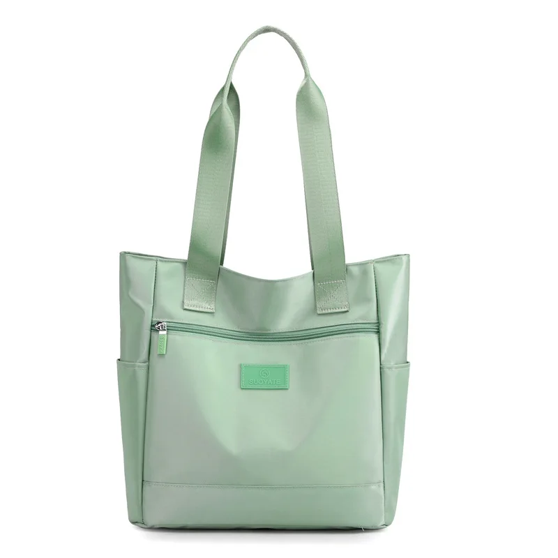 Женская вместительная сумка-тоут водонепроницаемая нейлоновая ткань