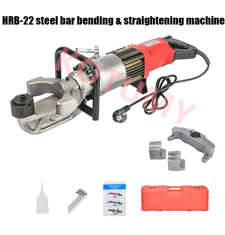 

Портативный электрический станок для гибки стали, гидравлический станок для гибки стальных прутков, 220 В/110 В, 4-16 мм/4-22 мм