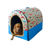 pet house large dog alaskan border collie removable and washable closed warm dog cage indoor outdoor house tent pet four seasons
