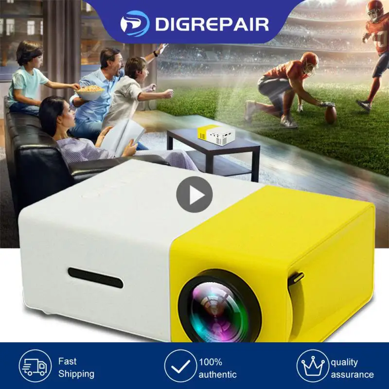 

Home Media Player Cute 1080p Set Top Box Multicompatible Compact Mini Projector Audio Device Video Projetor Energy Saving