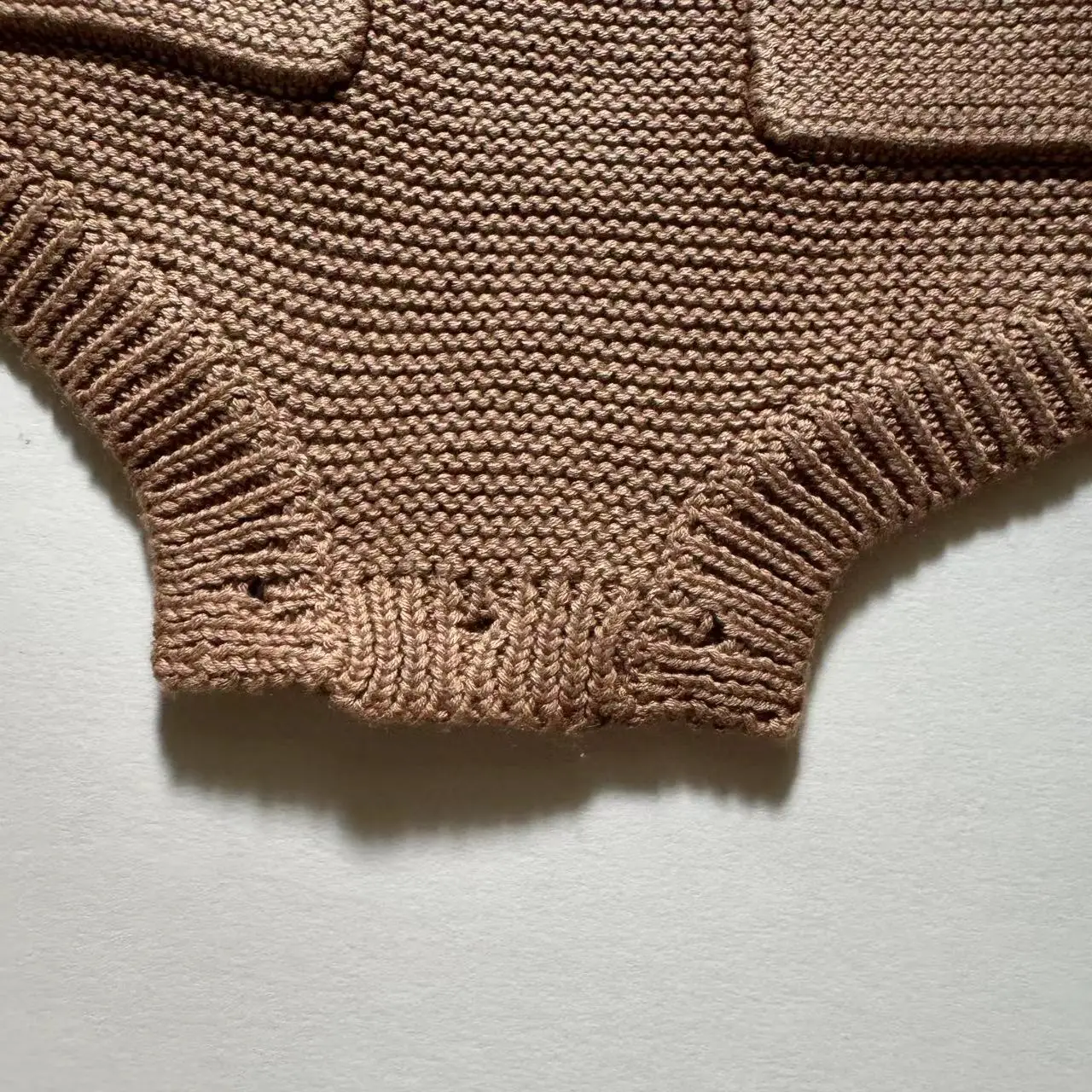 Детский трикотажный комбинезон без рукавов из хлопка