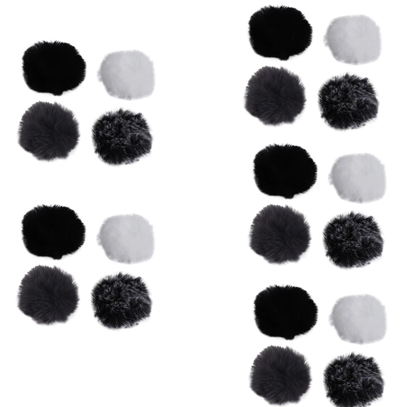 

Петличный микрофон 5 мм, мягкая накидка на ветровое стекло, 5 шт.