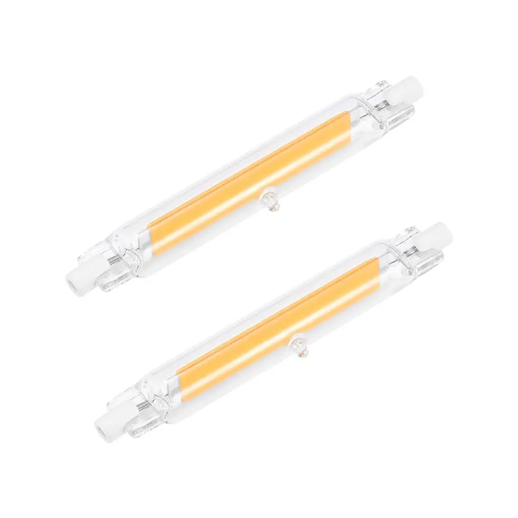 

2 Pieces LED Light Bulbs COB Lamp Bulb 360 Degree Rotating Low Power Consumption Double-ended Base Replace Halogen Lamp Type 2