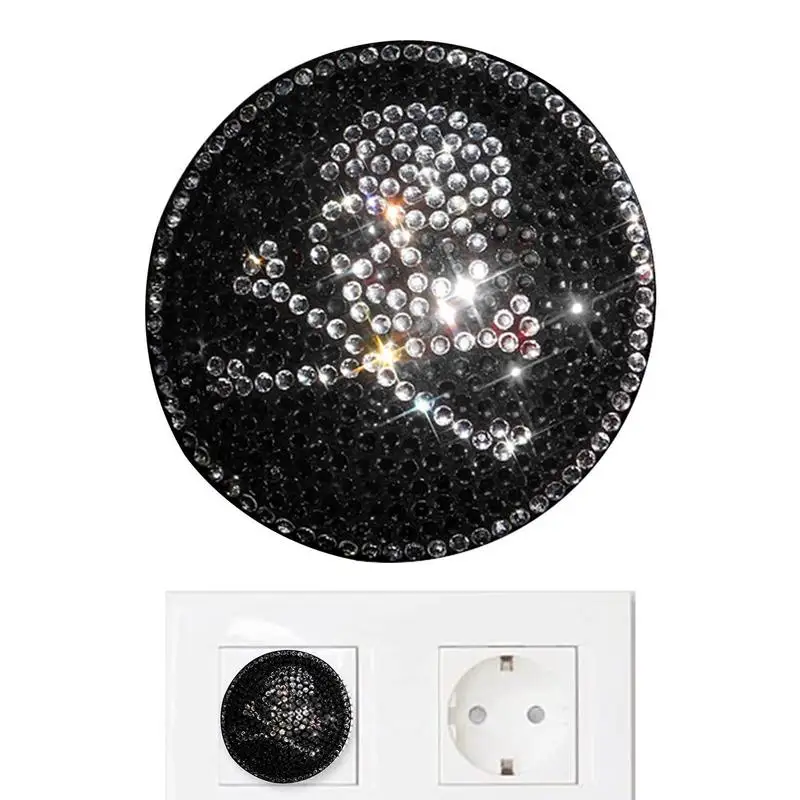 

Push To Start Button Cover Car Engine Start Stop Button Cover For Women Glitter Car Push Start Button Cover Crystal Rhinestone