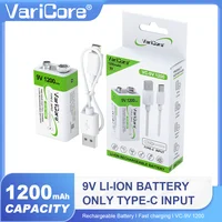 VariCore 9V 1200mAh литий-ионный аккумулятор
