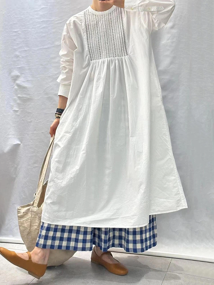 Женские клетчатые брюки в клетку с широкими штанинами