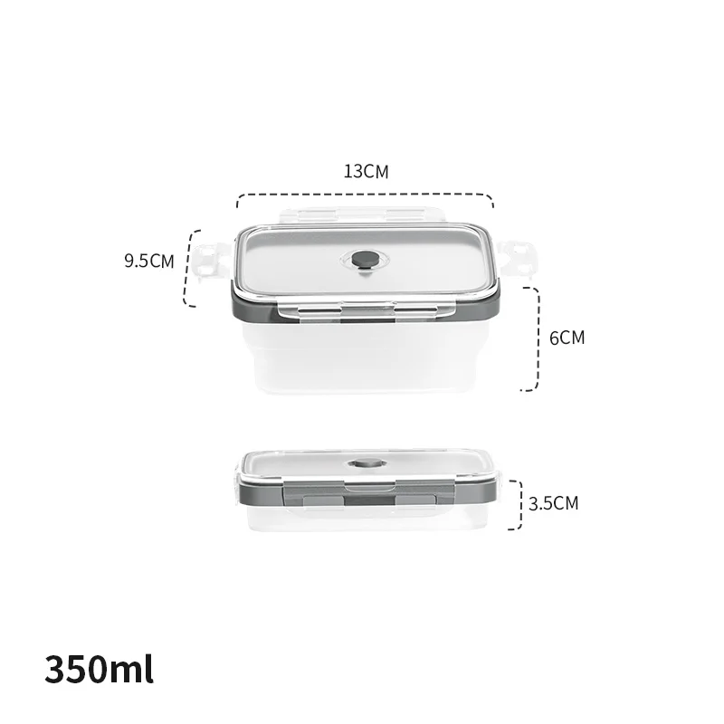 

Силиконовые складные контейнеры для еды Ktichen
