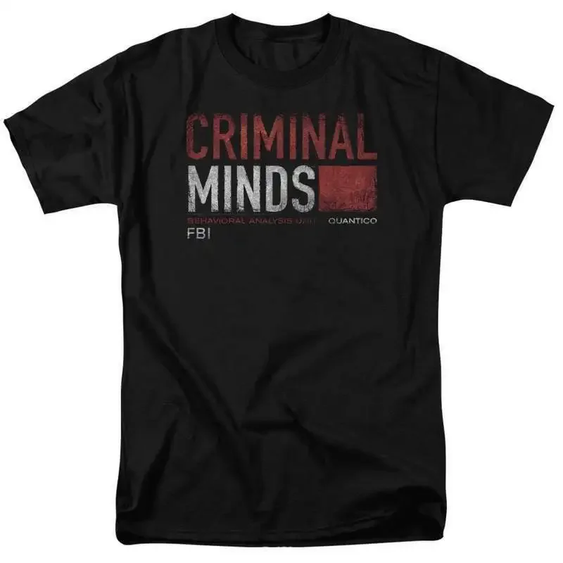 Футболка Criminal Minds Источник поведения с рисунком Quantico CBS1222