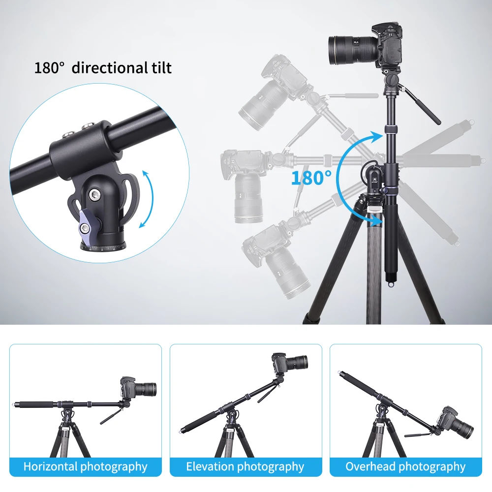 ARTCISE EH8 камера с горизонтальным рычагом расширение для фотосъемки двойная съемка