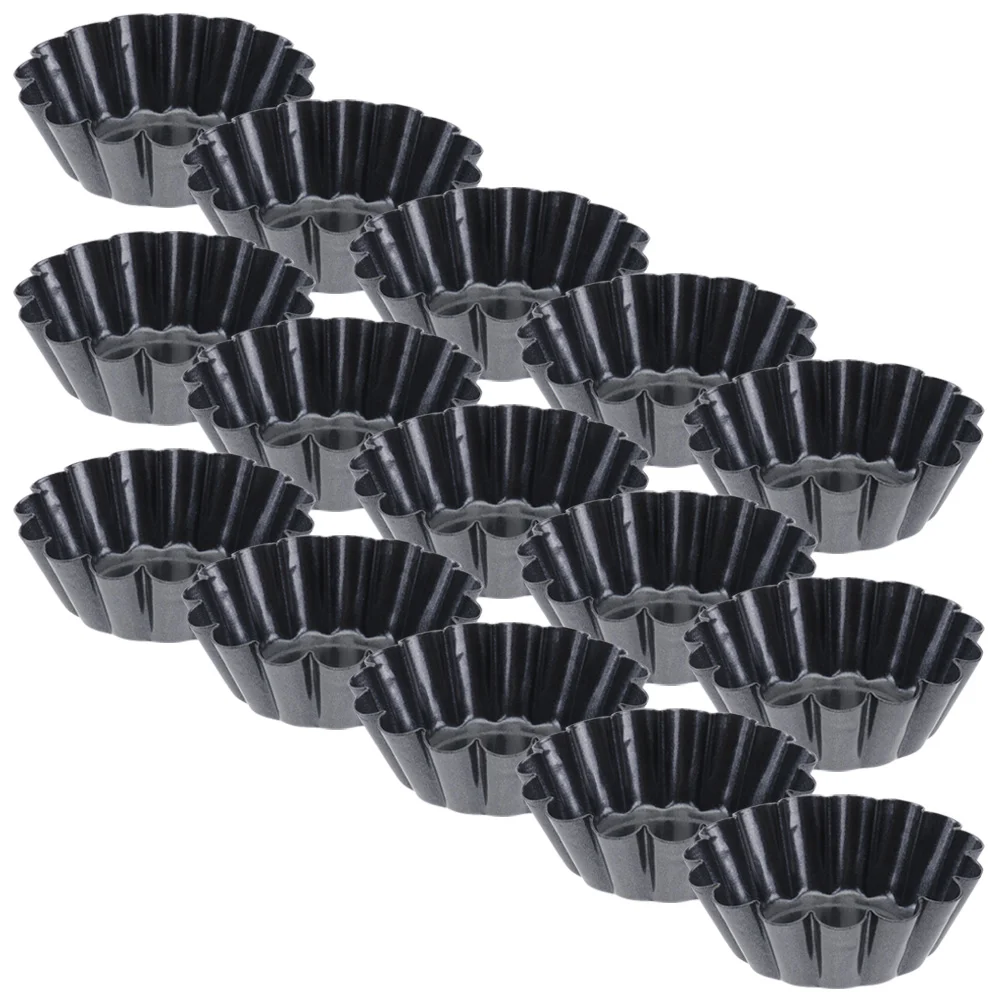 

Tart Molds Pans Mini Baking Muffin Cup Pan Cupcake Pudding Non Tin Metal Stick Egg Cake Tartlet Carbon Steel Nonstick Cookie