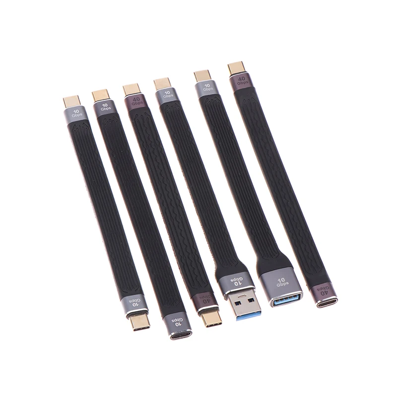 Кабель-удлинитель Usb 3 1 4 Type-C штекер-штекер Женский 40 Гбит/с 10 100 Вт