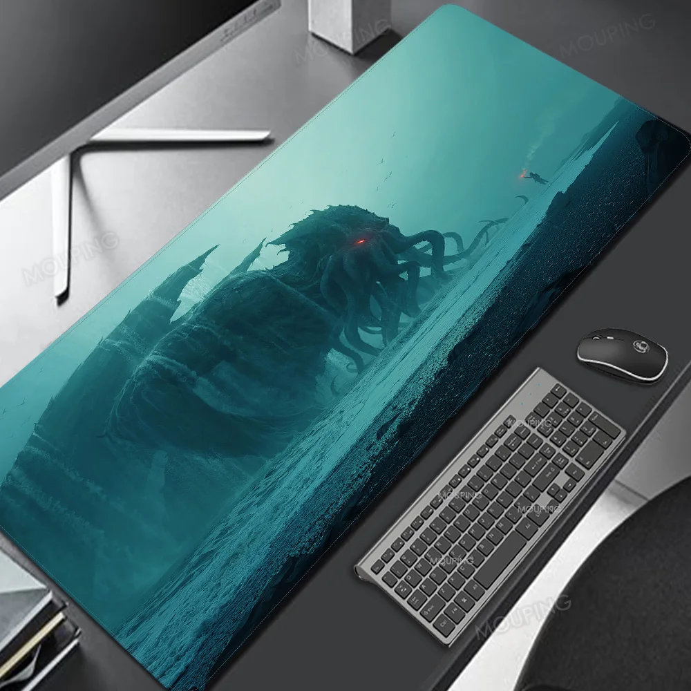 

Cthulhu Mouse Pad PC Gamer Mousepad Gaming Office Computer Accessories Anime Scare Mat Carpet Challenge 900x400 Xxl Large