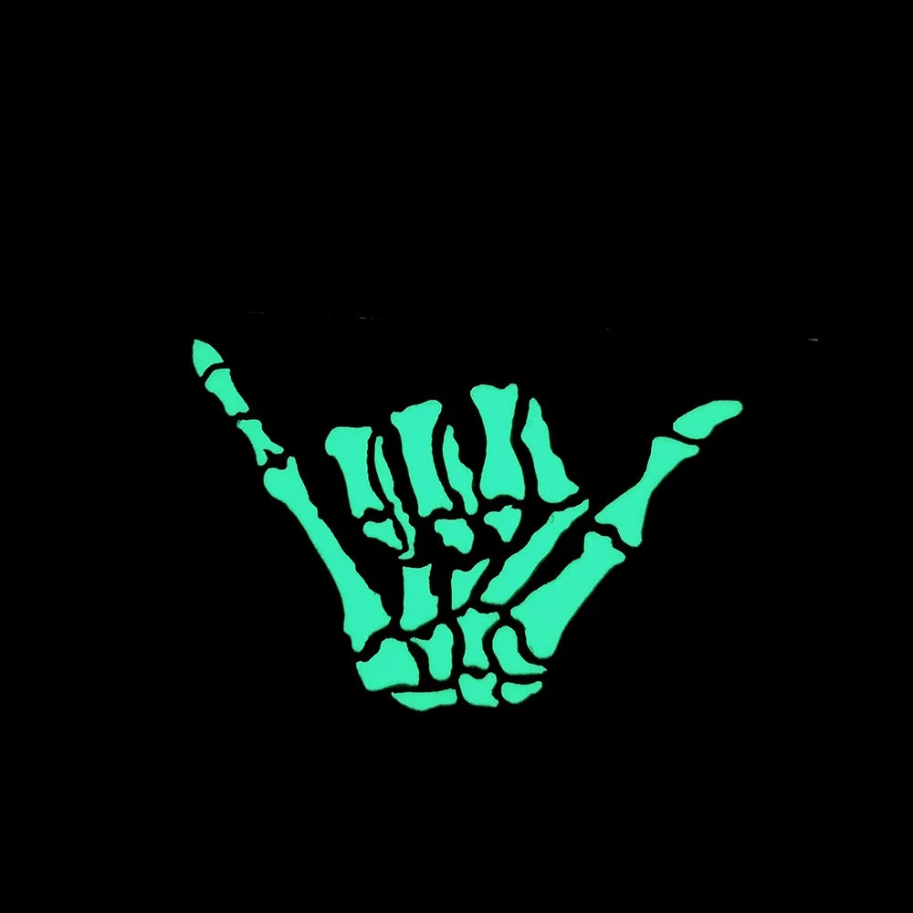 Новинка НОЧЬ НА НОЧЬЮ Светоотражающая повязка на палец с черепом Tomorrow's Ark