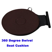 360 degree swivel fit seat cushion car seat aid chair seat revolving cushion rotation car memory foam mat for elderly pregnant