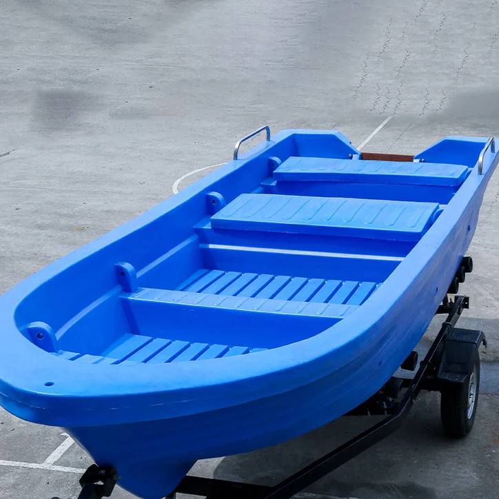 New Type People China Popular Solid 16 Persons 6.3m Speed Pe Plastic Fishing Boat With Ce |