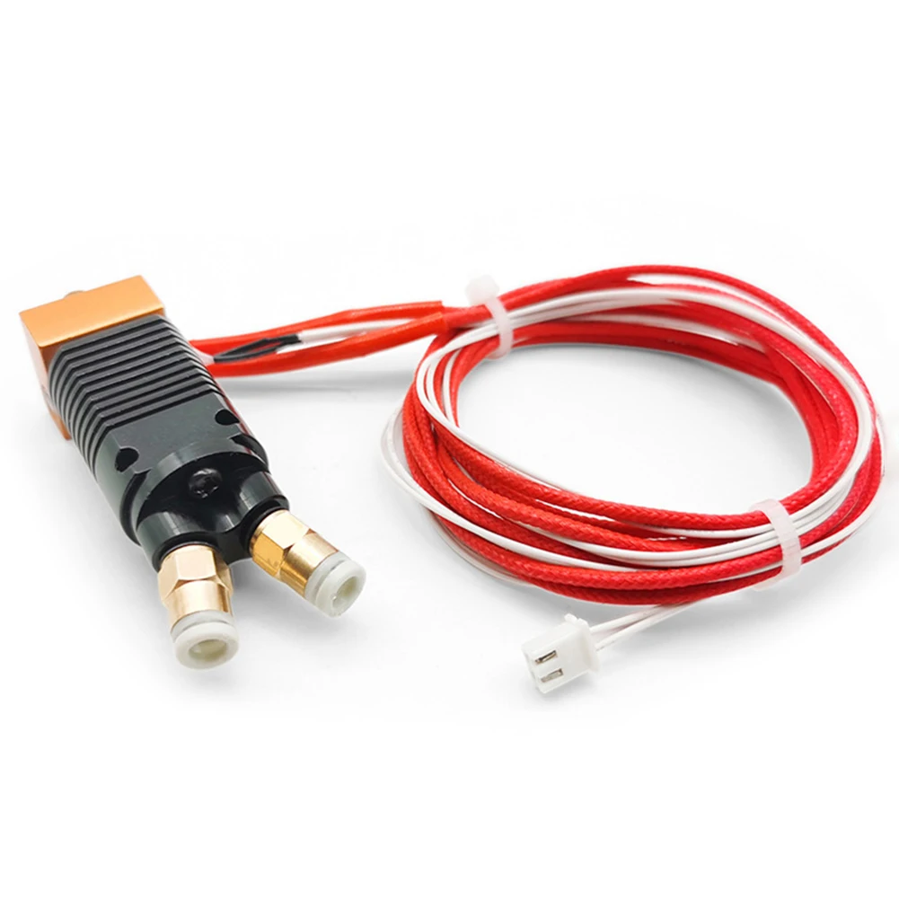 

MK8 2 в 1 Внешний двойной горячий экструдер термисторный комплект 3D принтер для фотоэлементов/фотоэлементов