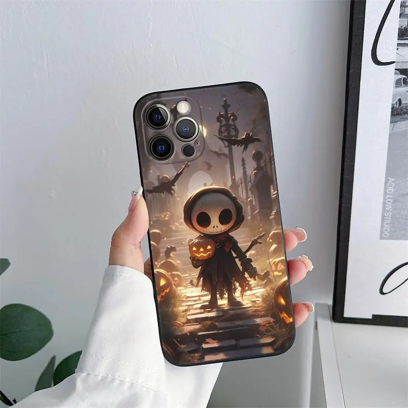 Фото Чехол Baby Jack Skellington на Хэллоуин для Honor 600 Lite 400 Pro X9D X8D X7D X6D X9B X8B X9C X9A X5C Y7 Y9 Magic 5 6 7 Lite №5