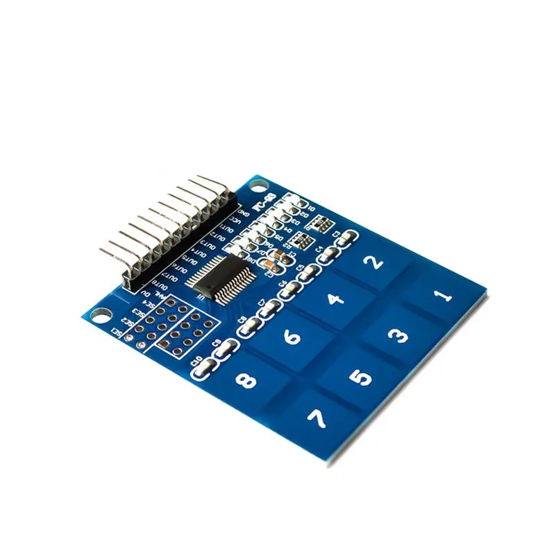 

TTP226 8-way Capacitive Touch Switch Digital Touch Sensor Module