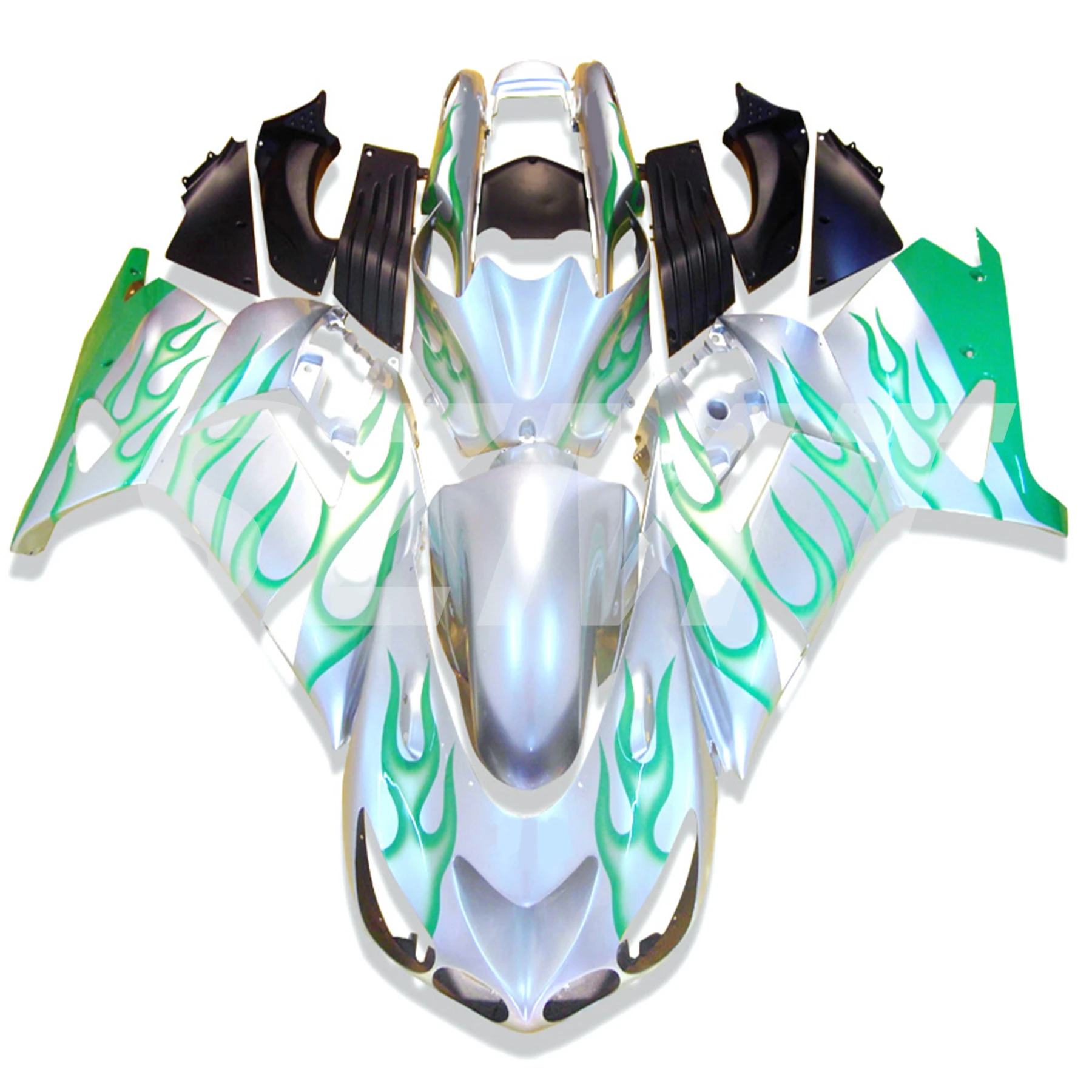 Кузов мотоцикла для KAWASAKI Ninja ZX-14R 06 07 08 9 10 ZX14R ZX 14R 2006-2007 комплект обтекателей