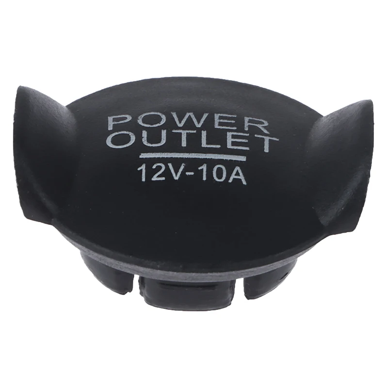 

Водонепроницаемая Крышка для розетки автомобильной сигареты, 12 В, штепсельная вилка, универсальная кнопка, аксессуары, погодозащищенный