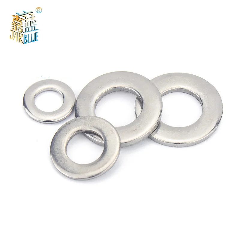 

M1.6 M2 M3 M5 M6 M8~ M24 304 Stainless Steel Gasket Ultra-thin Metal Screw Flat Washer Standard Increase Thickened Meson Washer