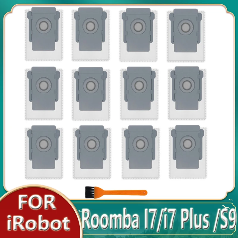 

For IRobot Roomba I7 I7+/i7 Plus E5 E6 E7 S9 Vacuum Cleaner Dust Bag Replacement Robot Automatic Dirt Disposal Bags Accessories