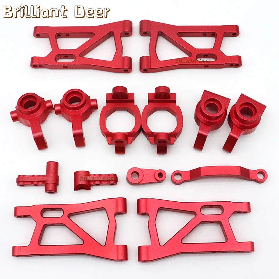 

Aluminum Alloy Upgrade Parts for Remo Hobby Smax 1/16 RC Car 1631 1635 1651 1655 Swing Arm Steering Group Cup Axle Mount C Seat