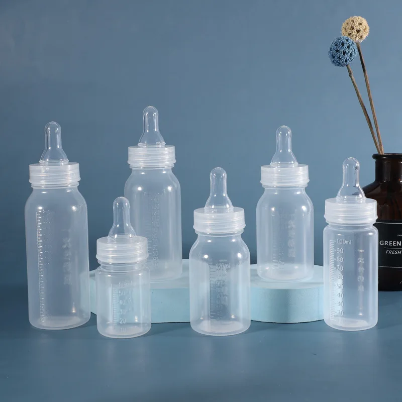 

Disposable Baby Bottle Newborn Infant PP Baby Feeding Nursing Bottle Standard Caliber For Drinking Water Feeding Milk Juice 0-2Y
