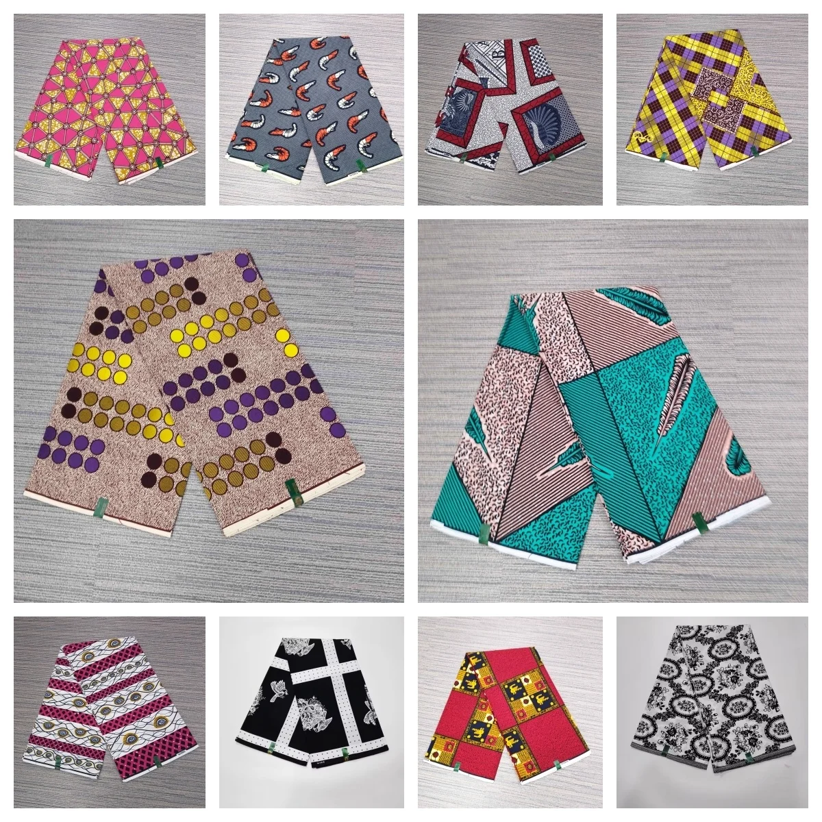 

Оригинальная искусственная африканская восковая ткань, нигерийская анкарская модель, Высококачественная восковая Ткань для шитья в Гане