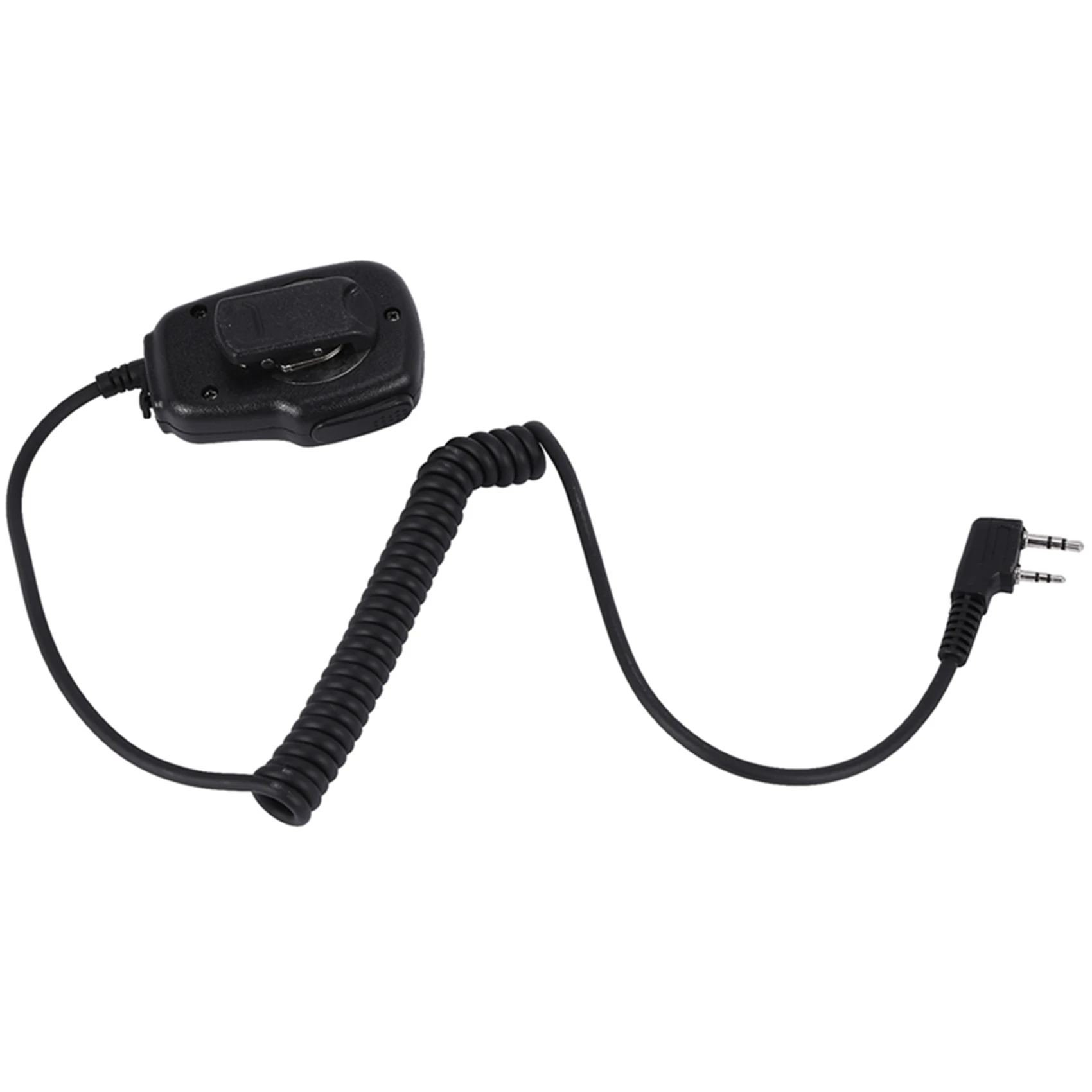 Фото N93RNEW! 2-контактный мини-динамик PTT с микрофоном для раций BAOFENG Kenwood, BAOFENG UV-5R, UV-82, BF-888S, двухсторонняя ради №4