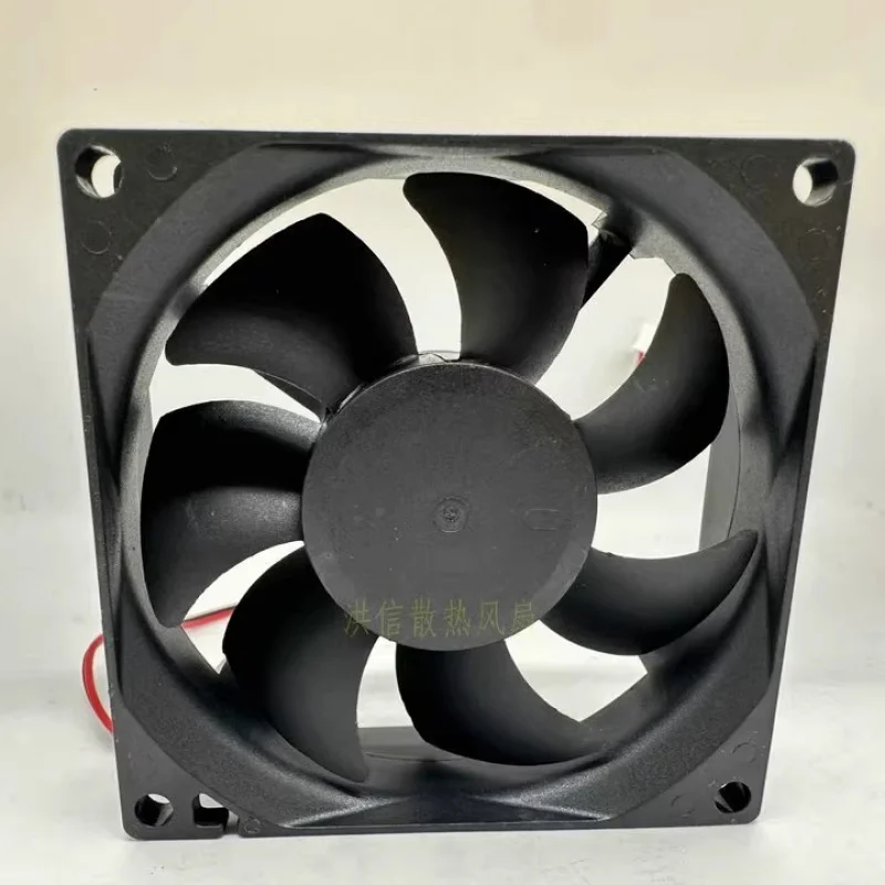 Фото Вентилятор охлаждения QP 1 шт. для KERONG DF0802512SEL2R 8025 DC12V 0.13A 1.68W 8CM, 2-проводной, бесшумный №1