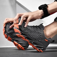 Men Casual Sneakers Spring Sports Leisure Fashion Height Increasing Couple Shoes 2023 Outdoor Mesh Shoes for Men Lace-Up Shoes 1