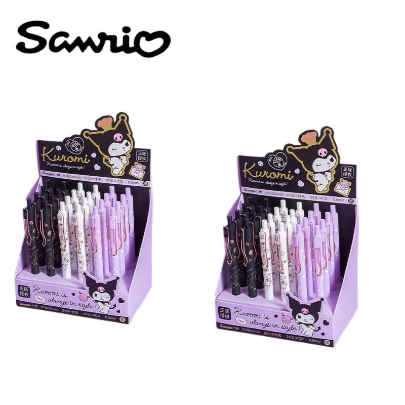 

Kuromi My Melody Sanrio Anime Peripheral Kawaii Gel Pen Cute Cartoon Signature Pen Student Learning Stationery Office Supplies