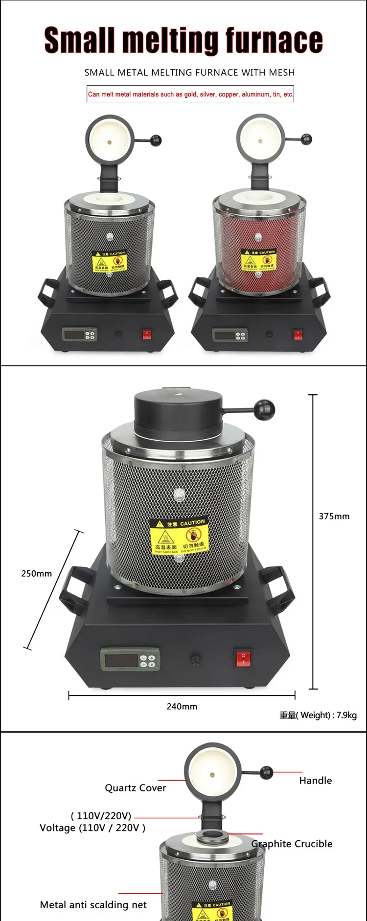 Электрические дуговые печи Steelmaking Трубы из нержавеющей стали Отпаривальная печь