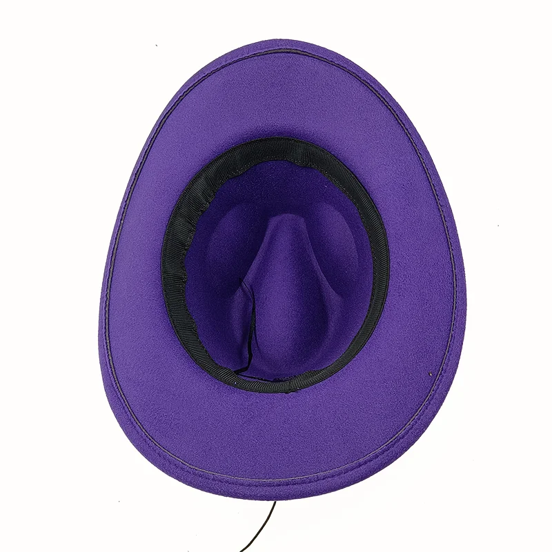 Мужские ковбойские шляпы аксессуары Рога джазовый Топ головные уборы женские