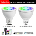 G LED OPTO ZigBee 3,0 4 Вт Pro MR16 Светодиодный прожектор GU10 Светодиодная лампа для спальни, ресторана, гостиной, освещения комнаты
