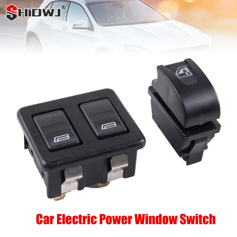 

Universal Car Electric Power Control Window Switch Button Cover Lifter Controller Window 5 Pins Regulator Switch Car Accessories