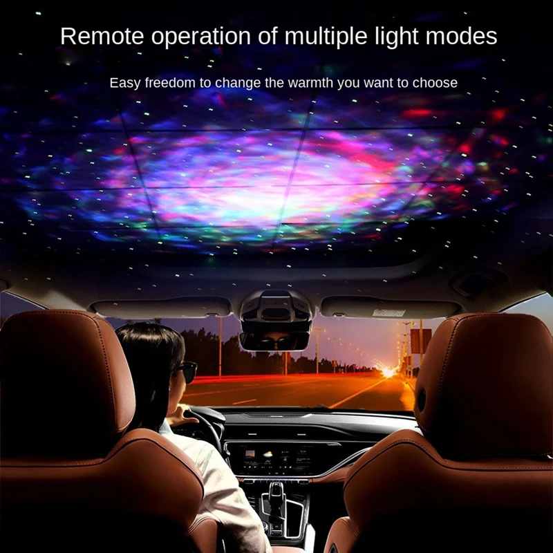 Светодиодный светильник для вечеринок звездный проектор с океанской волной