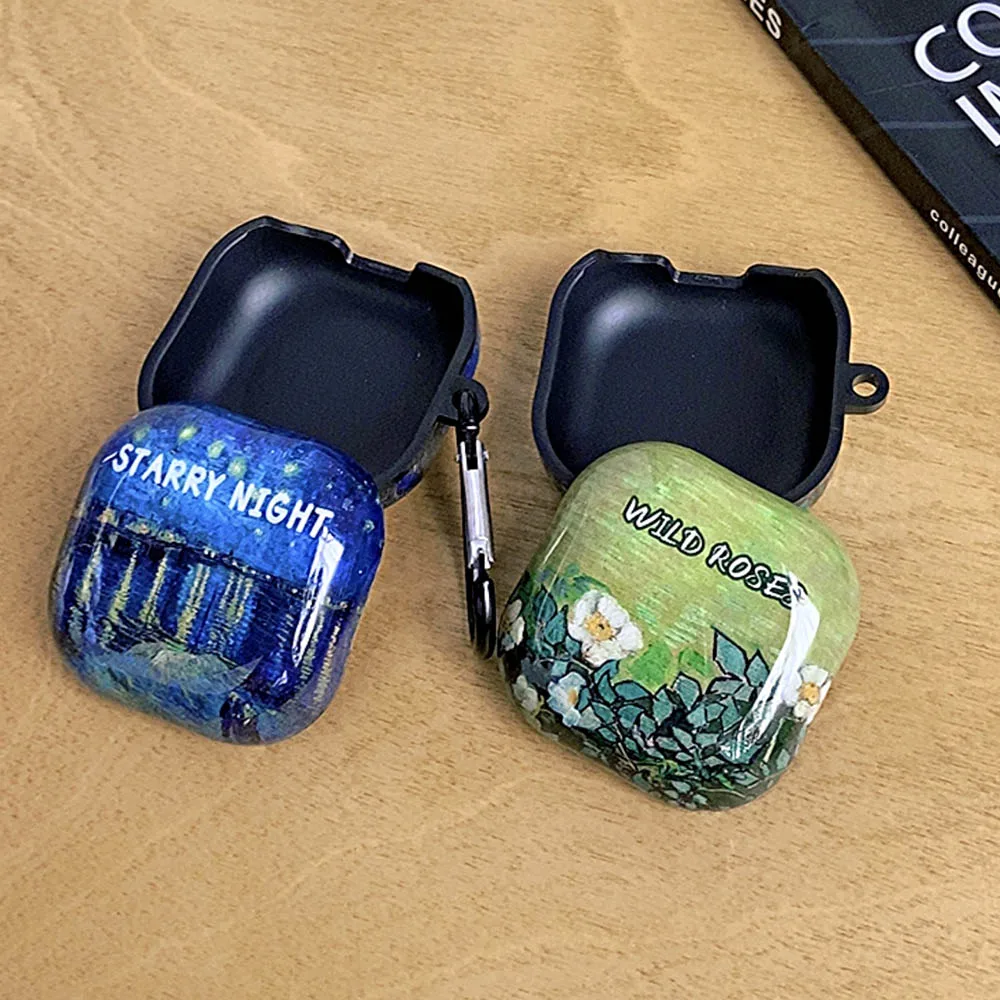 

Чехол для Samsung Galaxy Pro живая картина маслом цветок Бабочка Мягкий Силиконовый противоударный чехол для наушников для Galaxy Buds 2 Чехлы