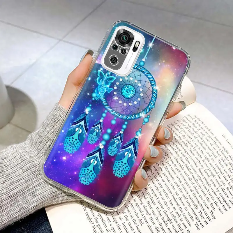 Чехол Ловец снов акварельный для Xiaomi Redmi Note 11T 11 10 Pro 8 9 9S 10S 8T 8A 9A 9C K40 7 7A 6 6A |