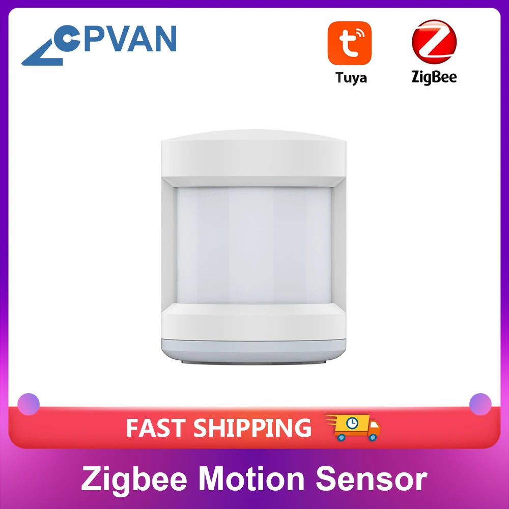 

Tuya Zigbee датчик движения умный датчик человеческого тела домашняя система безопасности работает с беспроводным шлюзом Zigbee