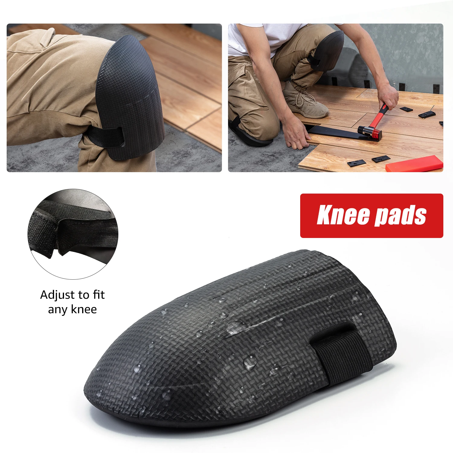 Набор Для Установки Ламината И Деревянного Пола EZARC С 60-прокладками Тяговым