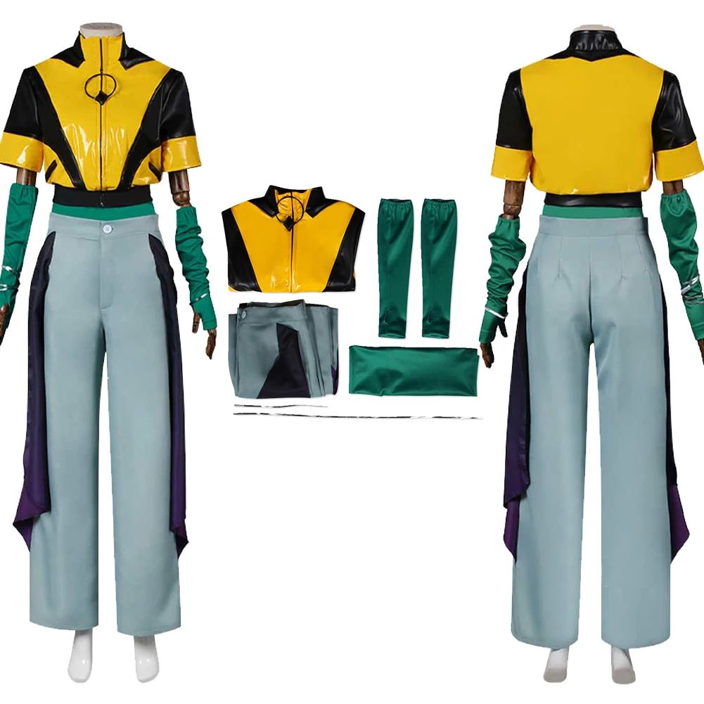 Костюм для косплея LOL из нержавеющей стали костюм фэнтези топы брюки