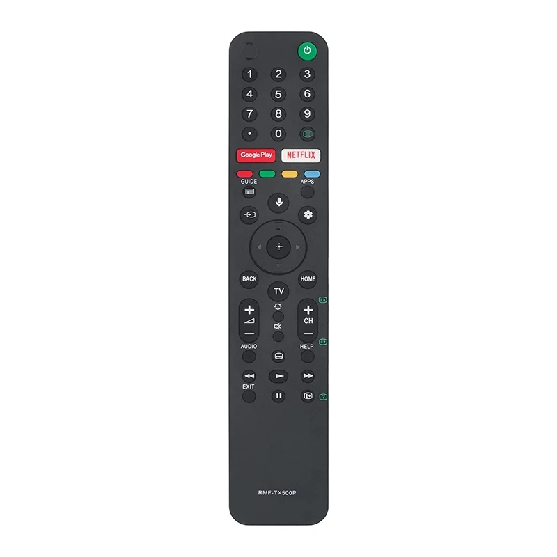 

TV Remote Control With Voice Netflix Google Play Use For SONY RMF-TX500P RMF-TX520U KD-43X8000H KD-49X8000H