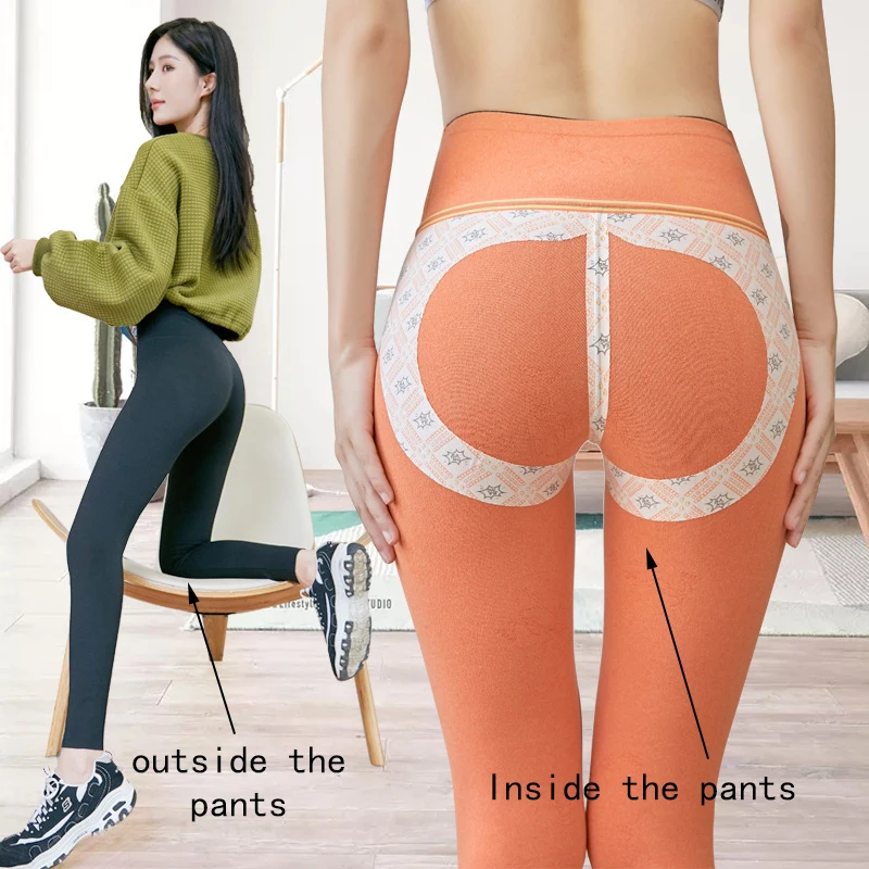 

Новинка 2023, штаны для йоги, женские леггинсы для фитнеса, нейлоновые длинные брюки с высокой талией, женские колготки Пуш-ап на бедрах, женск...