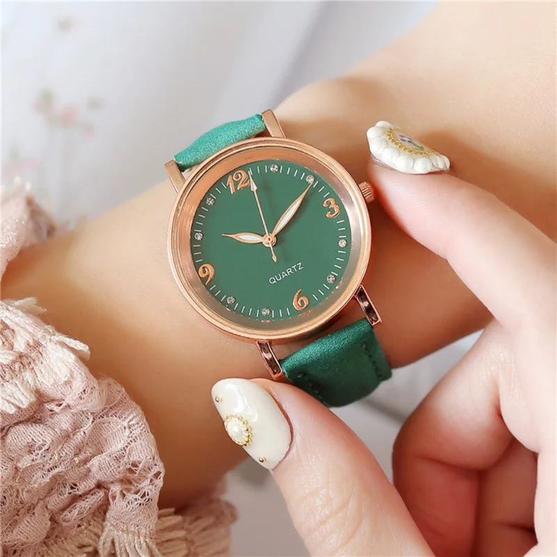 

Dial Luxury Watch Quartz Steel Bracele Women's Watch Fashionable Simple Style Quartz Wristwatch Reloj Mujer Montre Femme Relogio