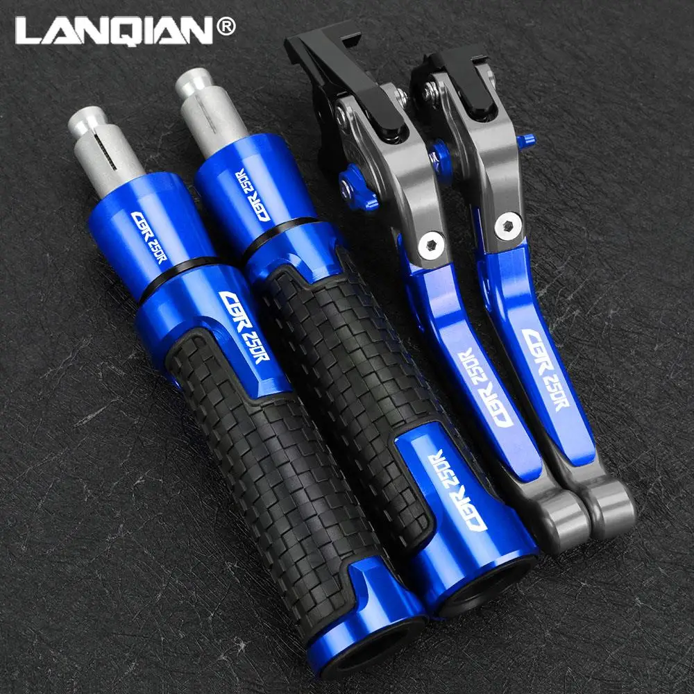 motocyklowy CNC wysuwane dźwignie sprzęgła hamulca ręcznego uchwyt na kierownicę uchwyty do kierownicy dla HONDA CBR250R CBR 250R 2011-2018