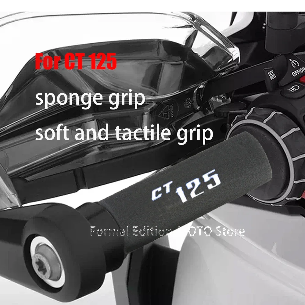 

For CT125 Sponge Grip Motorcycle Handlebar Grips Anti Vibration for CT125 Accessories