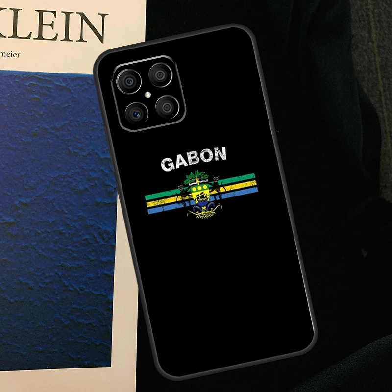 Чехол с флагом Габона для Honor 200 Lite Magic 7 5 6 Pro X9c X9b X9a X8b X8a X8 X9 50 70 90 Cover